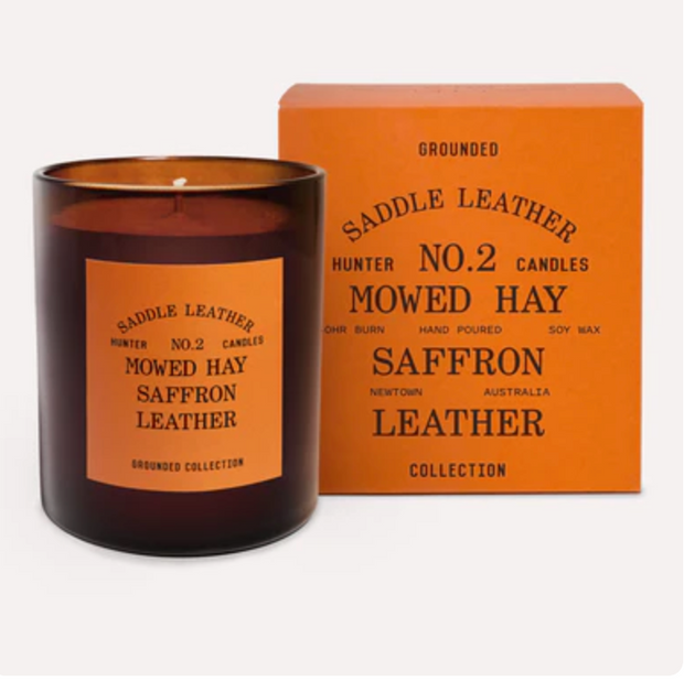 HUNTER NO2 SADDLE LEATHER CANDLE