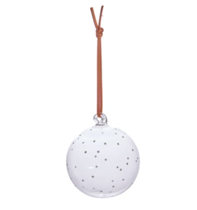 OYOY NATALE DOT GLASS BALL DECORATION