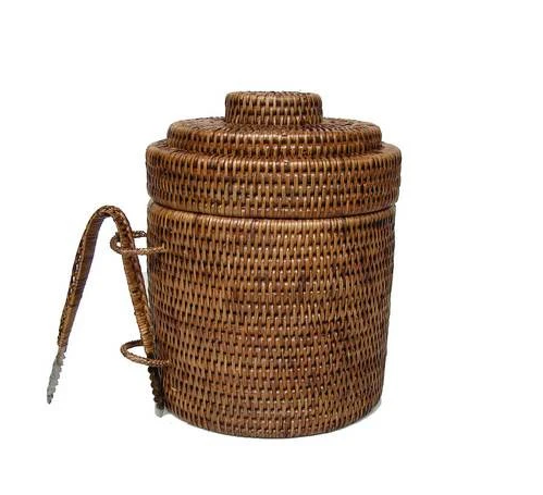 RATTAN ICE BUCKET