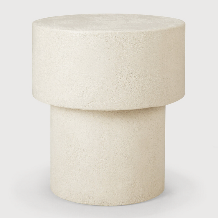ETHNICRAFT ELEMENTS SIDE TABLE- MUSHROOM