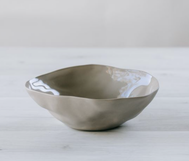 FLAX FRUIT BOWL 19CM