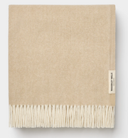 MERINO HERRINGBONE THROW