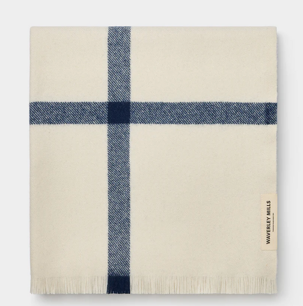 SUMMER PLAID THROW IN SLEEPY BAY