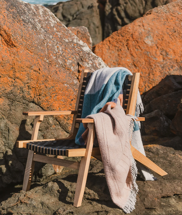 RECYCLED THROW TERRAIN BAY OF FIRES