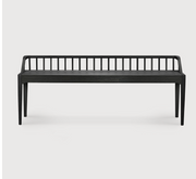 ETHNICRAFT OAK SPINDLE BENCH