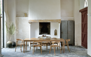 ETHNICRAFT TEAK BOK DINING TABLE