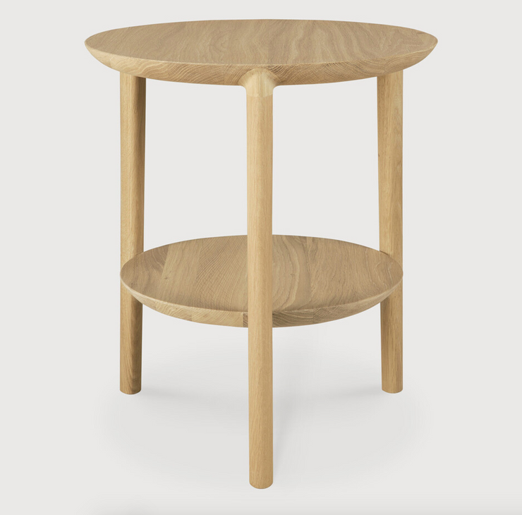 ETHNICRAFT OAK BOK SIDE TABLE