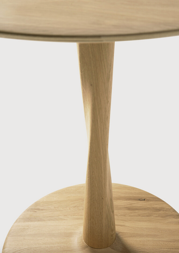 ETHNICRAFT OAK TORSION DINING TABLE