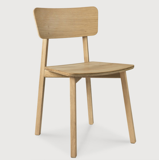 ETHNICRAFT OAK CASALE DINING CHAIR