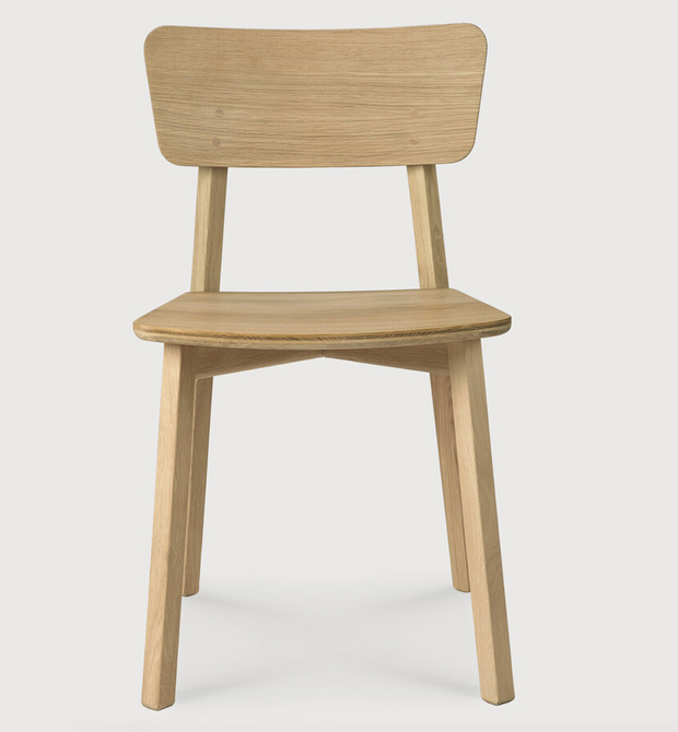 ETHNICRAFT OAK CASALE DINING CHAIR