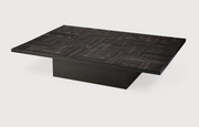 ETHNICRAFT OAK ANCESTORS TABWA BLOCK COFFEE TABLE