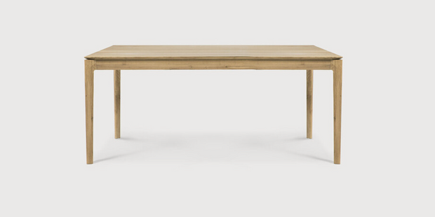 ETHNICRAFT OAK BOK EXTENSION DINING TABLE