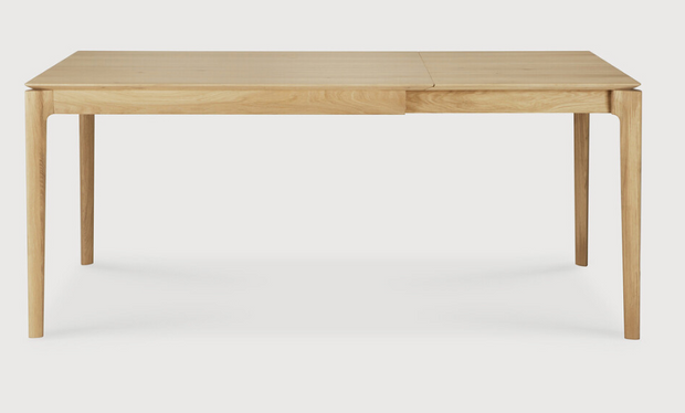 ETHNICRAFT OAK BOK EXTENSION DINING TABLE