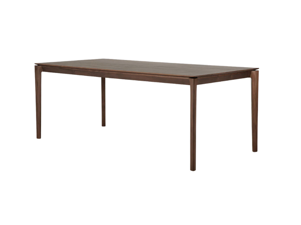 ETHNICRAFT TEAK BOK DINING TABLE - BROWN