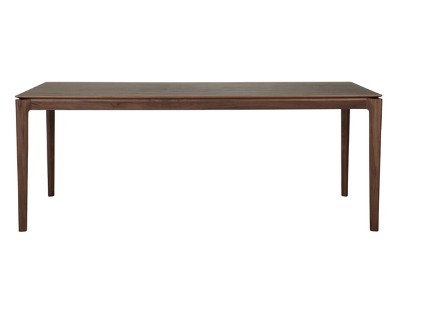 ETHNICRAFT TEAK BOK DINING TABLE - BROWN