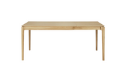 ETHNICRAFT OAK BOK EXTENSION DINING TABLE