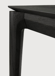 ETHNICRAFT BLACK OAK BOK DINING TABLE