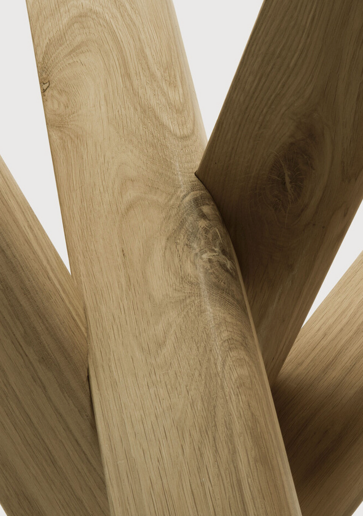 ETHNICRAFT OAK MIKADO SIDE TABLE