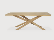 ETHNICRAFT OAK MIKADO DINING TABLE