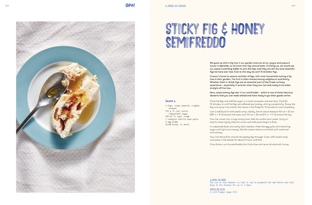 OPA !  RECIPES INSPIRED BY GREEK TAVERNS
