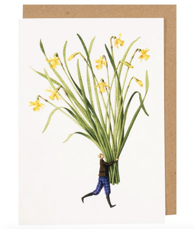 LAURA STODDART SPRING FLOWERS CARD