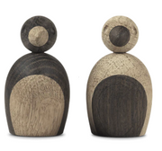 KAY BOJESEN LOVEBIRDS OAK/SMOKED OAK