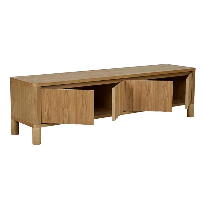 GLOBEWEST OLIVER FLUTED  ENTERTAINMENT UNIT