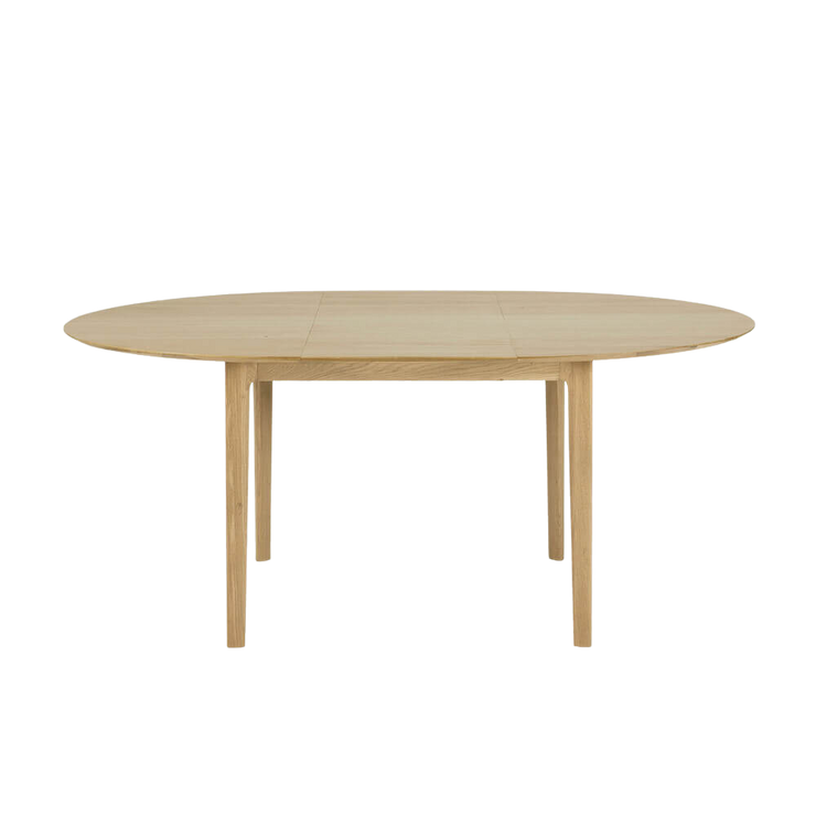 ETHNICRAFT BOK EXTENDABLE ROUND DINING TABLE