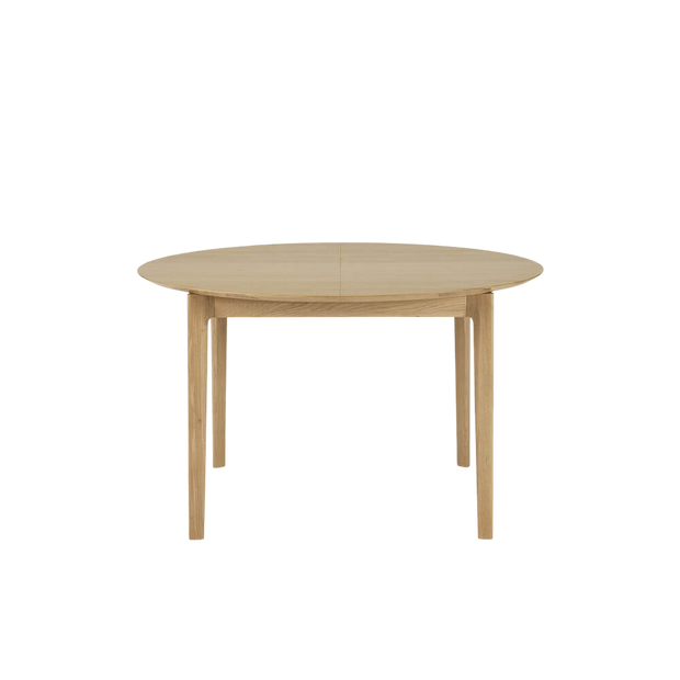 ETHNICRAFT BOK EXTENDABLE ROUND DINING TABLE