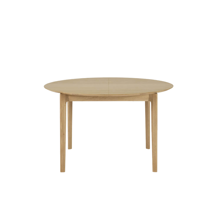 ETHNICRAFT BOK EXTENDABLE ROUND DINING TABLE