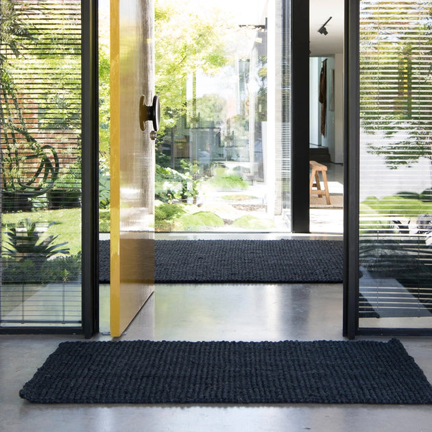 ZEBRA GRAPHITE JUTE RUG – The Banyan Tree Furniture & Homewares