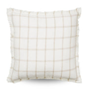 CANVAS & SASSON BRENTWOOD CHECK CUSHION