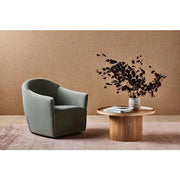 GLOBEWEST CLASSIQUE PEDESTAL COFFEE TABLE