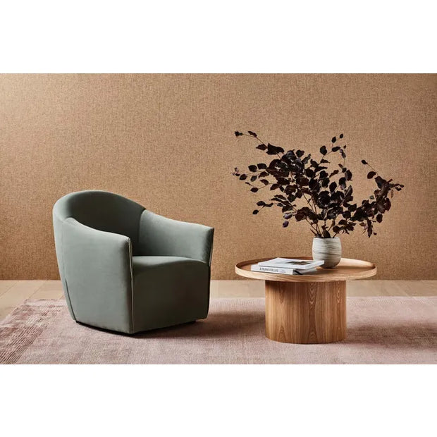 GLOBEWEST CLASSIQUE PEDESTAL COFFEE TABLE