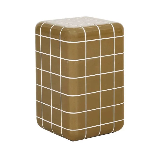 GLOBEWEST SEVILLE TILE SIDE TABLE