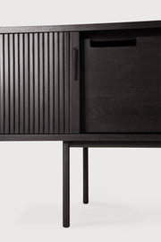ETHNICRAFT MAHOGANY ROLLER MAX TV CUPBOARD