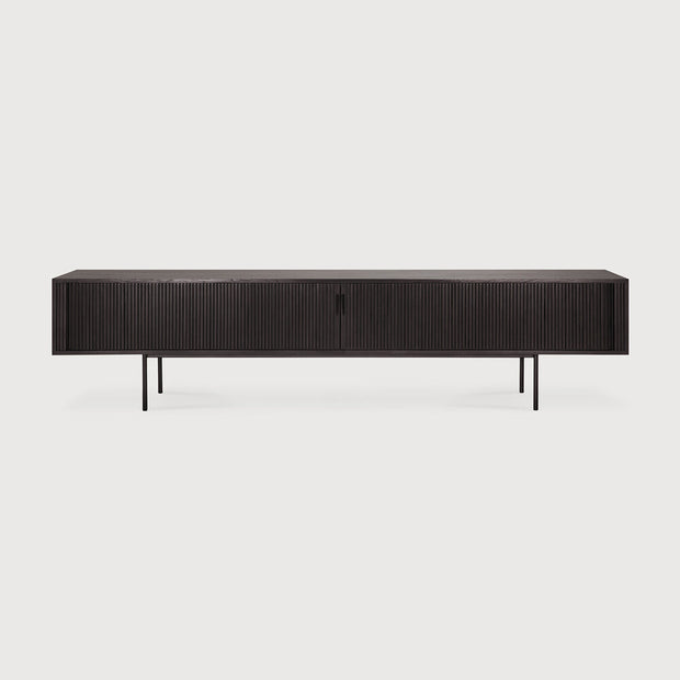 ETHNICRAFT MAHOGANY ROLLER MAX TV UNIT
