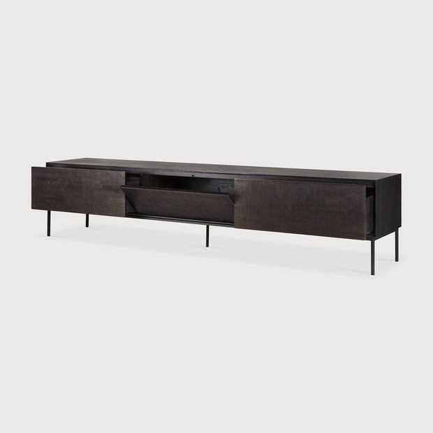 ETHNICRAFT TEAK GROOVES TV CUPBOARD