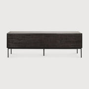 ETHNICRAFT TEAK GROOVES TV CUPBOARD