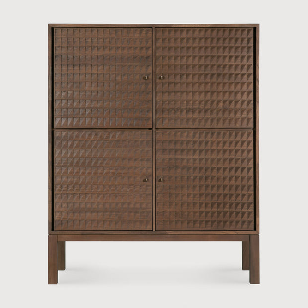 ETHNICRAFT TEAK SONO CUPBOARD - 4 DOORS