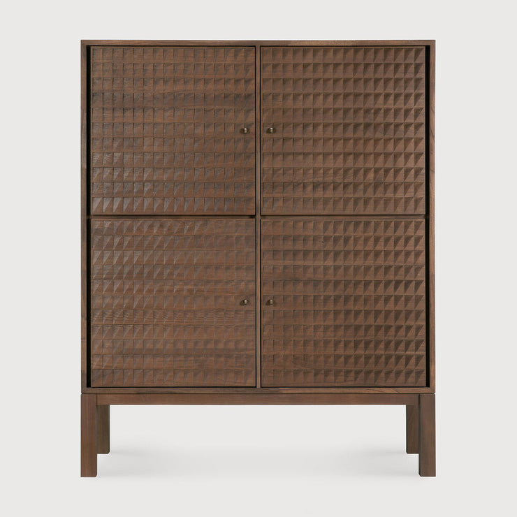 ETHNICRAFT TEAK SONO CUPBOARD - 4 DOORS