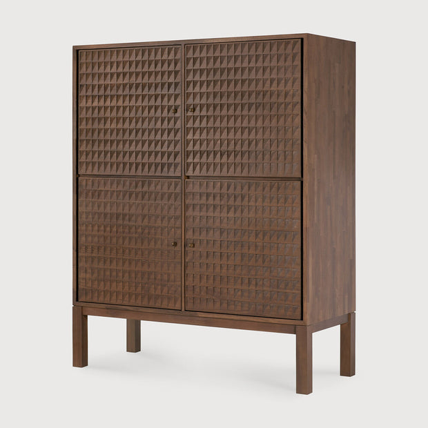 ETHNICRAFT TEAK SONO CUPBOARD - 4 DOORS