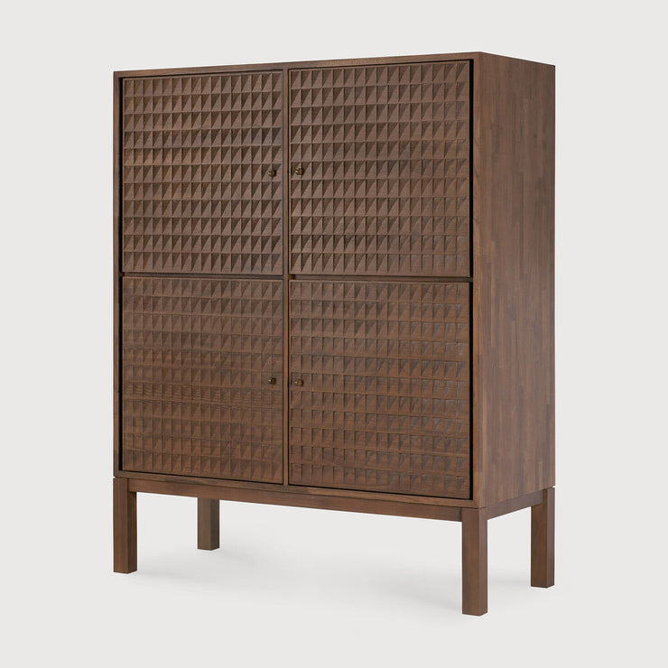 ETHNICRAFT TEAK SONO CUPBOARD - 4 DOORS