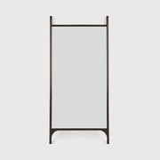 ETHNICRAFT MAHOGANY PI DARK BROWN STANDING MIRROR - VARNISHED