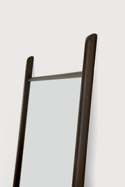 ETHNICRAFT MAHOGANY PI DARK BROWN STANDING MIRROR - VARNISHED