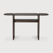 ETHNICRAFT MAHOGANY PI CONSOLE - DARK BROWN 2 LEGS