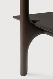 ETHNICRAFT MAHOGANY PI RACK - DARK BROWN