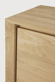 ETHNICRAFT OAK SHADOW 2 DOOR SIDEBOARD