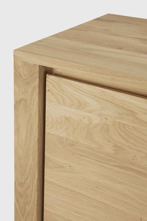 ETHNICRAFT OAK SHADOW 2 DOOR SIDEBOARD