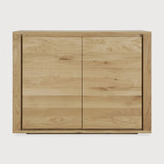 ETHNICRAFT OAK SHADOW 2 DOOR SIDEBOARD
